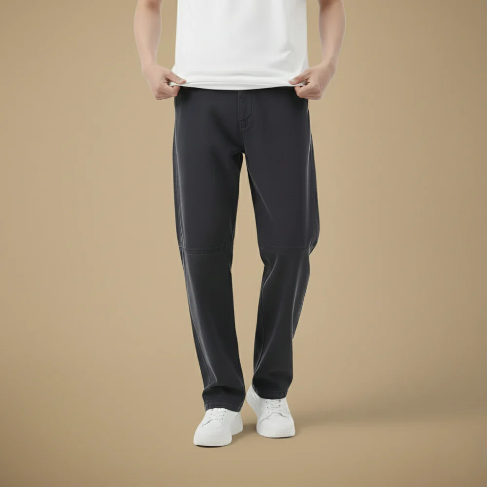 Men's Daily Straight Leg Trousers Fashion Grand