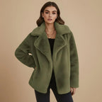 Ladies Classic Soft Touch Winter Coat Fashion Grand
