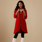 Women's Long Hoodie Jacket Oversized Full Zip Fashion Grand