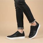 Men's lace up sneakers with flat sole Fashion Grand