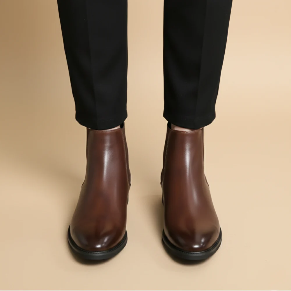 Men's casual classic Chelsea boots Fashion Grand