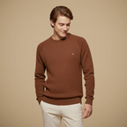Men Basic Round Neck Knitted Jumper Fashion Grand