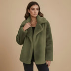 Ladies Classic Soft Touch Winter Coat Fashion Grand