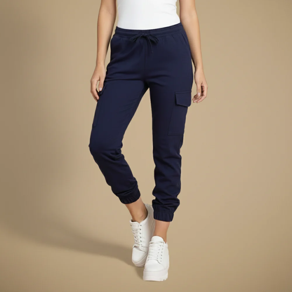 Women's Multi-Pocket Cargo Sweatpants Fashion Grand