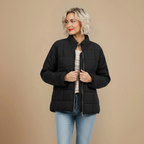 Women's Padded Jacket Casual Quilted Style Fashion Grand