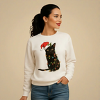 Christmas Print Sweatshirt for Women Fashion Grand