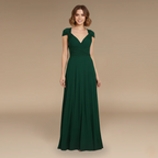 Women's Convertible Wrap Evening Gown Fashion Grand