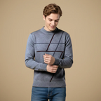 Men's long sleeve sweater graphic pattern Fashion Grand