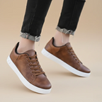 Men's lace up sneakers with flat sole Fashion Grand