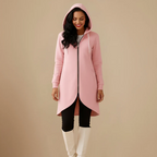 Women's Long Hoodie Jacket Oversized Full Zip Fashion Grand