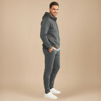 Men’s zip hooded tracksuit jogger set