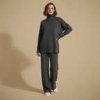 Women’s Chunky Knit Two Piece Set Fashion Grand