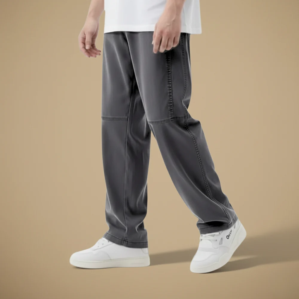 Men's Daily Straight Leg Trousers Fashion Grand
