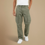 Men's Drawstring Multi Pocket Cargo Trousers Fashion Grand