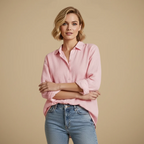 Women's Button Down Casual Shirt Fashion Grand