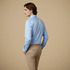 Men's Long Sleeve Button-Down Wrinkle-Free Shirt Fashion Grand