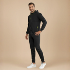 Men’s zip hooded tracksuit jogger set