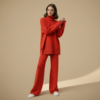 Women’s Chunky Knit Two Piece Set Fashion Grand