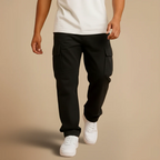 Men's Drawstring Multi Pocket Cargo Trousers Fashion Grand