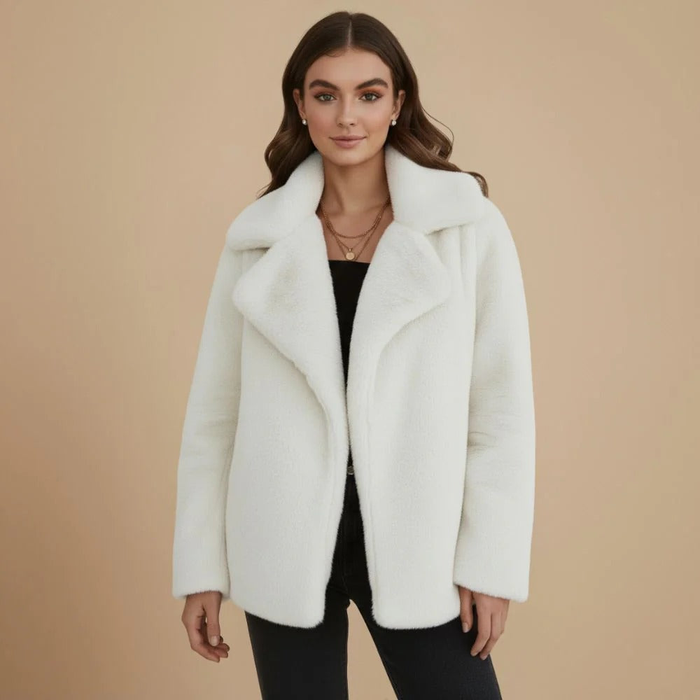 Ladies Classic Soft Touch Winter Coat Fashion Grand