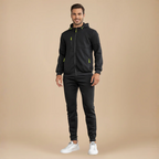 Men’s zip hooded tracksuit jogger set