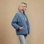 Women's Padded Jacket Casual Quilted Style Fashion Grand
