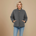 Women's Padded Jacket Casual Quilted Style Fashion Grand