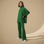 Women’s Chunky Knit Two Piece Set Fashion Grand