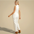 Women's Elegant Sleeveless Wrap Jumpsuit Fashion Grand