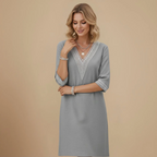 Women's Mid-Length V-Neck Summer Dress Fashion Grand