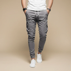 Men's Cargo Joggers Tapered Leg Elastic Waist Fashion Grand